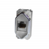 Modulo Rj45 (Internet) - Novara Prata Cromado 